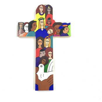  El Salvador Many Nations Cross 20cm - Schools 