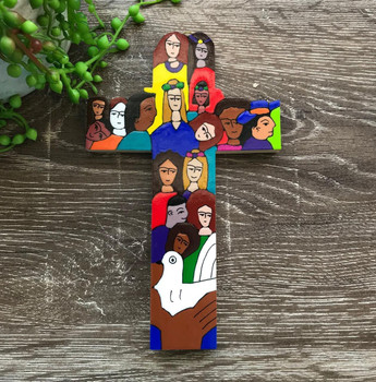  El Salvador Many Nations Cross 20cm - Schools 