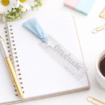  Personalised Graduation Bookmark with Cross – School Bulk Gift 