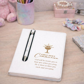  First Holy Communion Journal & Pen Gift Set – Personalised Option Available 
