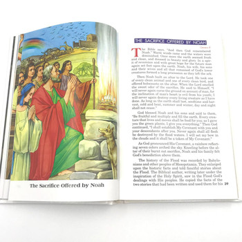  Personalised Catholic Children's Bible - White or Red 