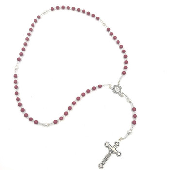  Personalised Swarovski Rosary Beads ✝ Catholic Crystal Rosary for Special Occasions 