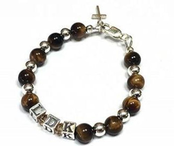 Boys Personalised 'Walk With Me' Bracelet   Boys Personalised 'Walk With Me' Bracelet