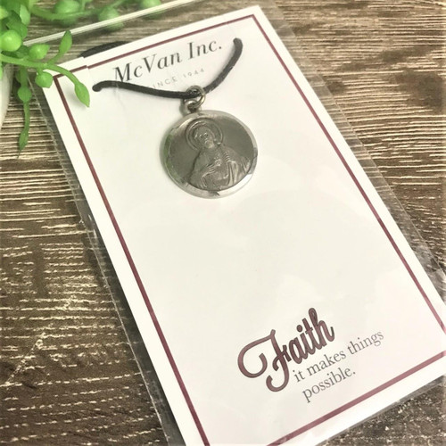  Pewter Scapular on Cord 