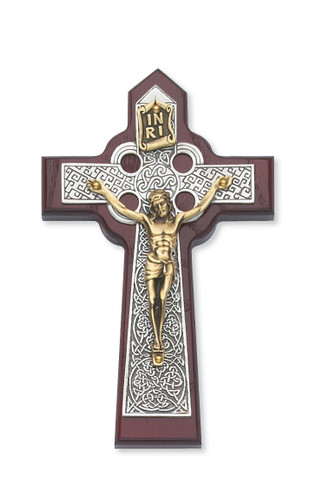 cherry celtic crucifix
