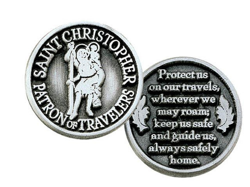  Saint Christopher Pocket Token 