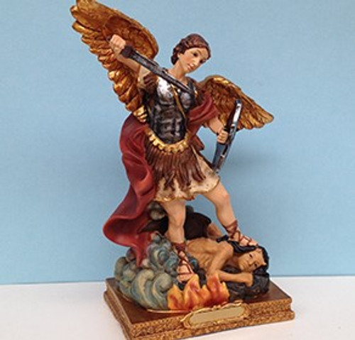 St Michael Statue - 20cm