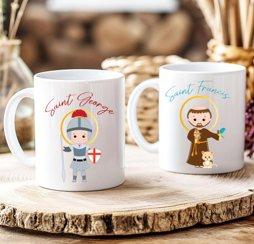 Personalised Saint Mug - over 100 to choose from!   Personalised Saint Mug - over 100 to choose from!