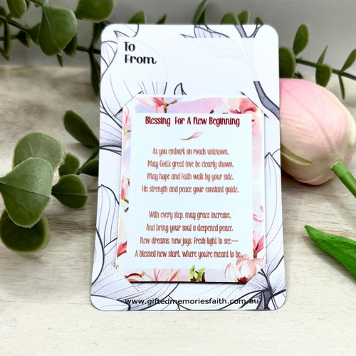 The Blessings Magnet Collection - A Blessing For A New Beginning   The Blessings Magnet Collection - A Blessing For A New Beginning