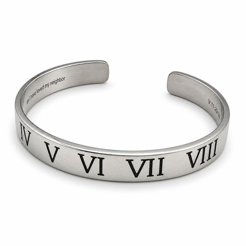  Stainless Steel Ten Commandments Band 