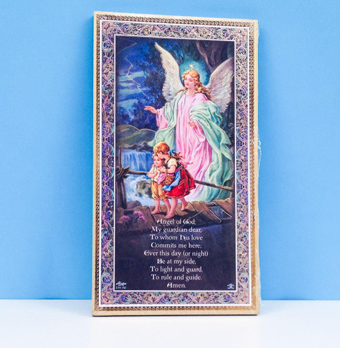  Guardian Angel Prayer Plaque - Personalise 