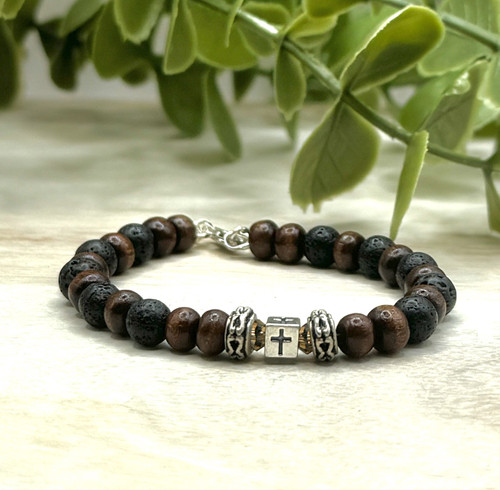 buy boys christian rosary bracelet