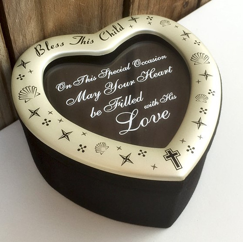 Bless This Child Trinket Photo Box