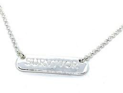 Survivor necklace gift for cancer survivor