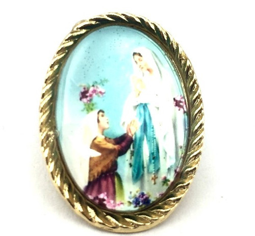 Our Lady Of Lourdes Pin Our Lady Of Lourdes Pin