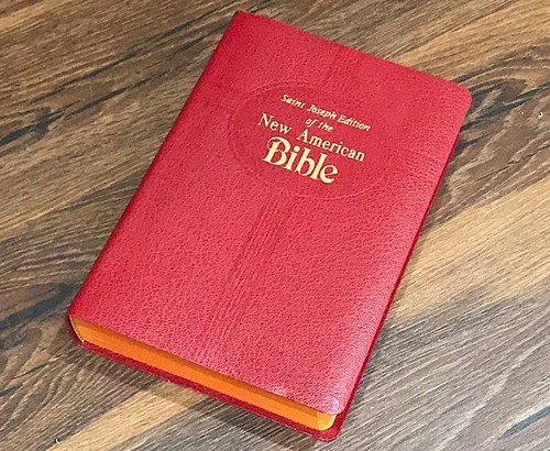 Saint Joseph Red NAB Bible