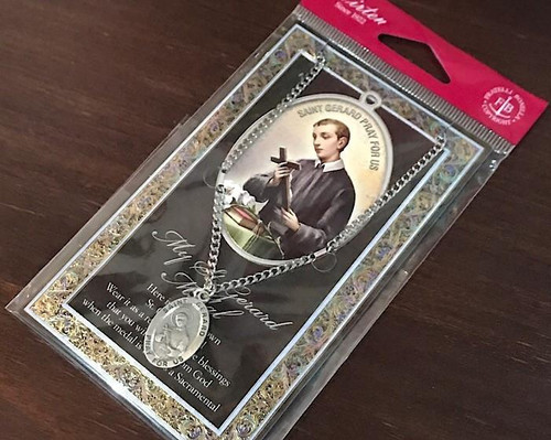  Saint Gerard Medal and Chain 