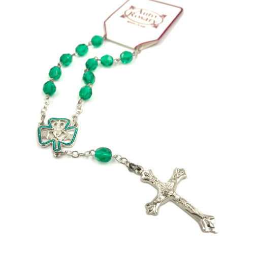 buy irish car rosary beads