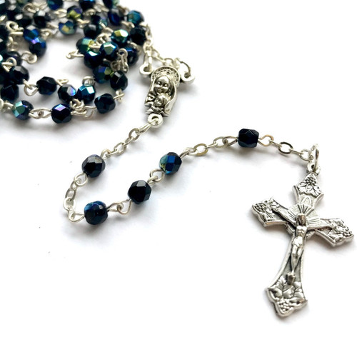 buy black rosary beads australia online