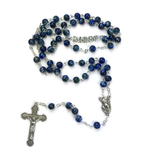 buy blue rosary beads