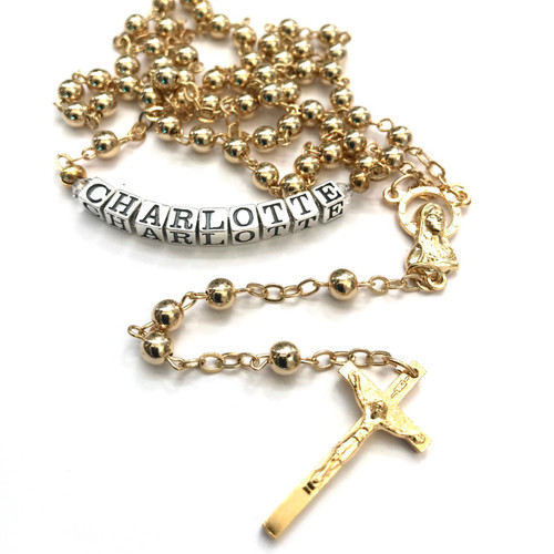 buy gold rosary beads