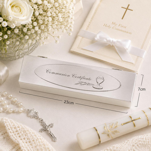  Communion Certificate Box 