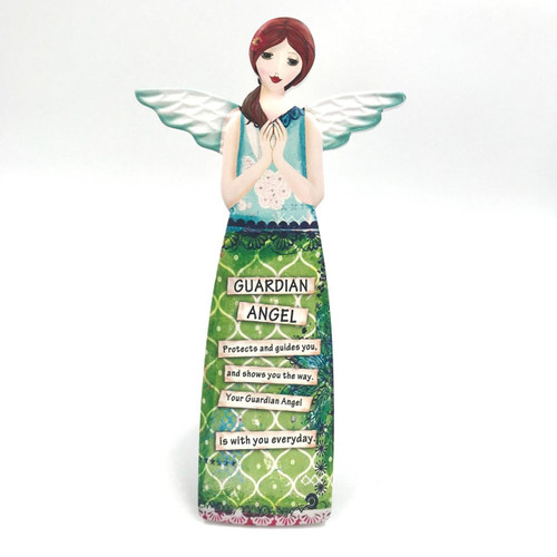  Porcelain Message Angel - Guardian Angel 