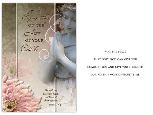 loss of a child card loss of a child card