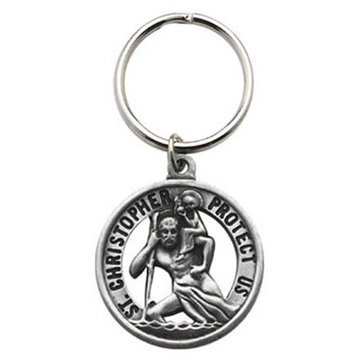 St Christopher Keyring