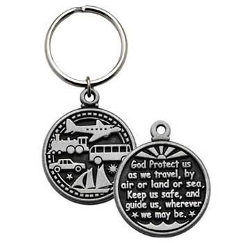  Keyring - Travellers Prayer 
