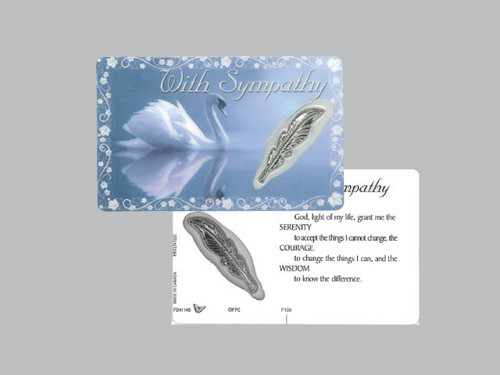 sympathy prayer card