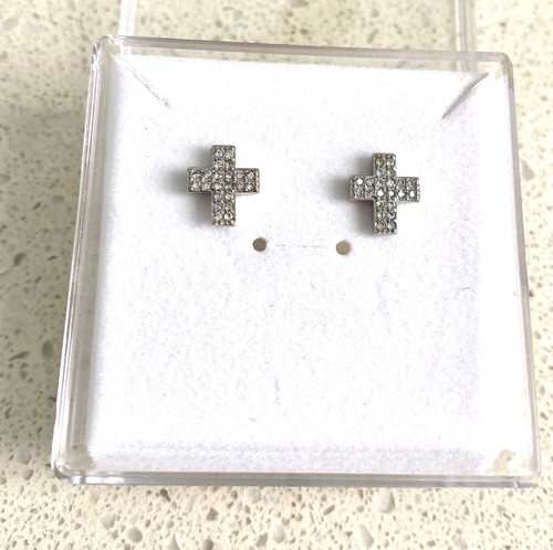 buy cross earrings