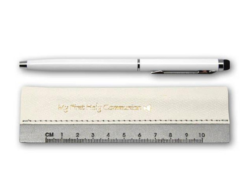  First Holy Communion Pen With Ruler Gift Set 