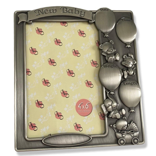  New Baby Announcement Frame - Engraving Included 