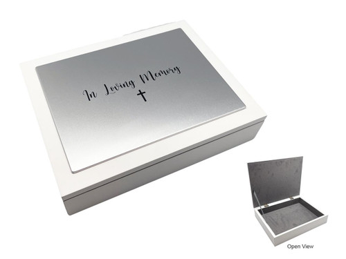  In Loving Memory Keepsake Box - personalised gift of remembrance 