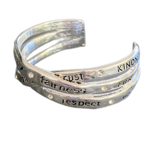  Cuff Bangle - Words of Kindness 