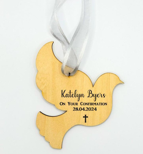  Personalised Hanging Dove 