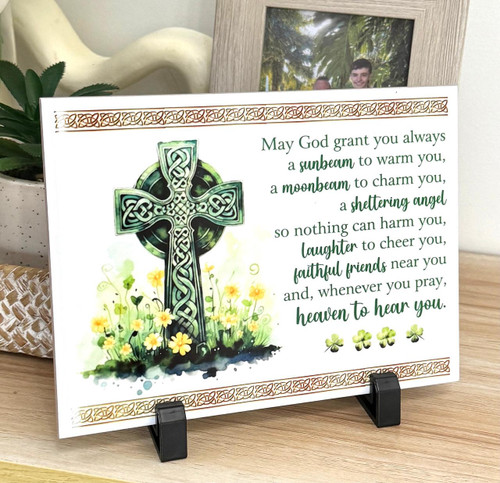  Irish Blessing Plaque - perfect for all ages 