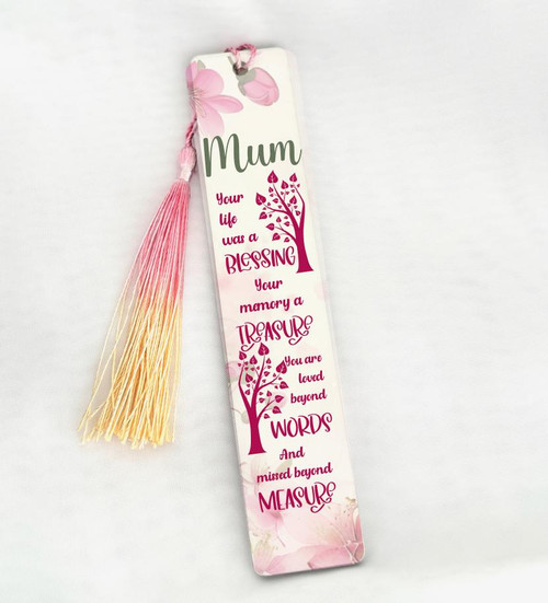  Missed Beyond Measure - Personalised Bookmark for Memorial 