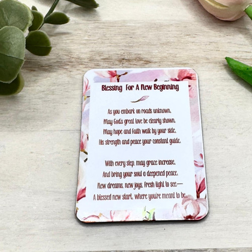 The Blessings Magnet Collection - A Blessing For A New Beginning   The Blessings Magnet Collection - A Blessing For A New Beginning