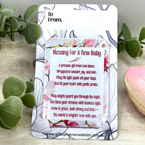  The Blessings Magnet Collection - A Blessing For  A New Baby 