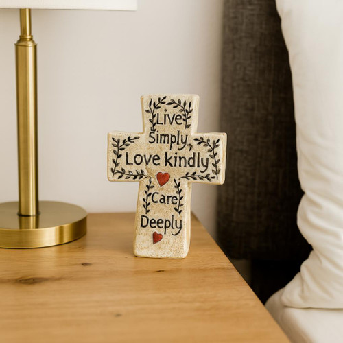  Inspirational Cross 'Love Kindly' 