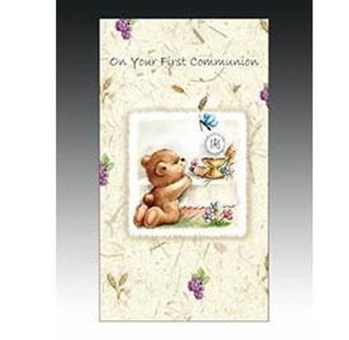  On Your First Communion - Greeting Card 