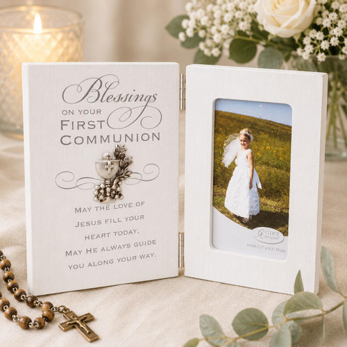  First Holy Communion Hinged Photo Frame 