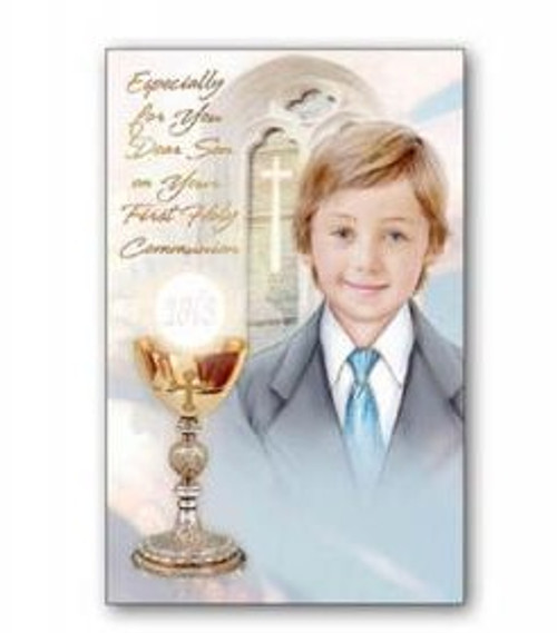 'Dear Son' First Holy Communion Card 'Dear Son' First Holy Communion Card