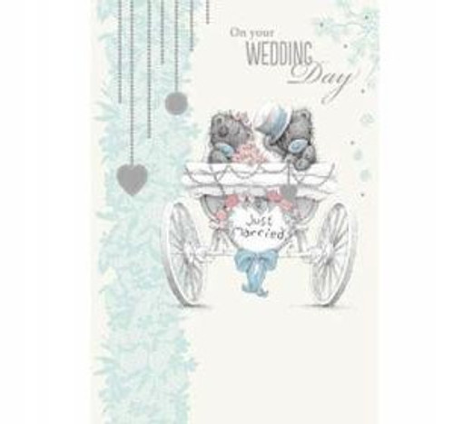 On Your Wedding Day Tatty Teddy Card On Your Wedding Day Tatty Teddy Card