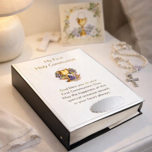  My First Communion Engravable Photo Album 