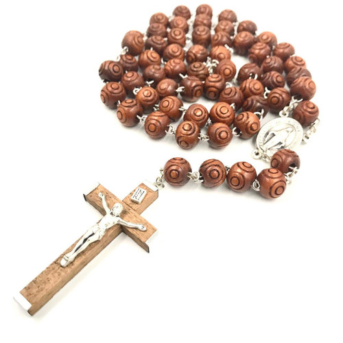  11mm Wooden Rosary Beads 