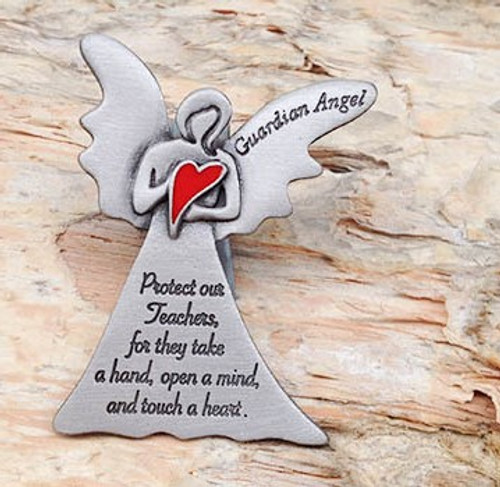 Guardian Angel Car Visor Clip - Teacher Guardian Angel Car Visor Clip - Teacher