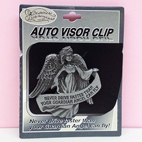 Guardian Angel Visor Clip